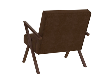 ZOE - Fabric armchair with armrests by Guerra Vanni - view 3